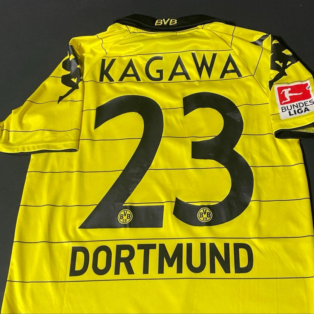 【希少・初年度モデル】香川真司 #23 ドルトムント 公式ホームユニフォーム L