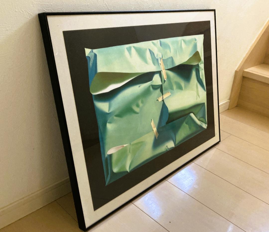 ユルヨ・エーデルマン 「緑の包み」 リトグラフ　直筆サイン入り