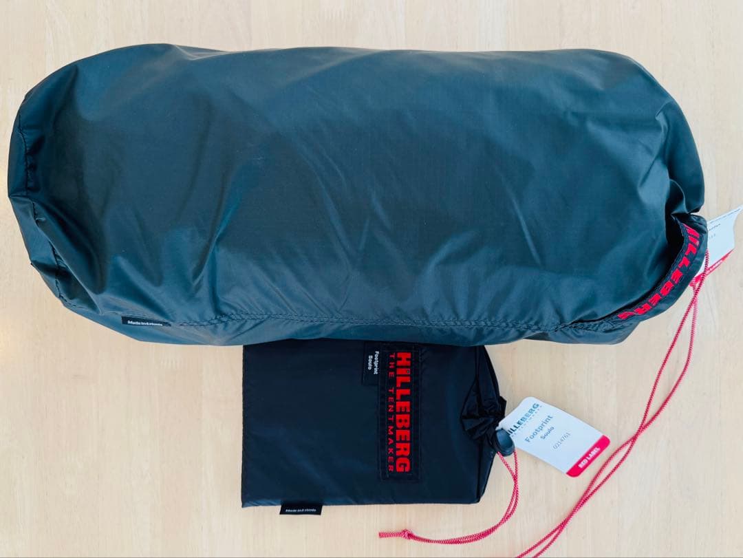 【新品】HILLEBERG Soulo テント・フットプリント付き