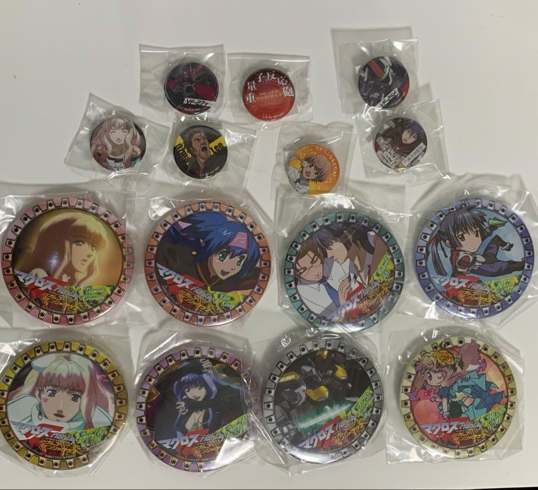缶バッジ　セット　ナムコ・ナンジャタウン　マクロスf