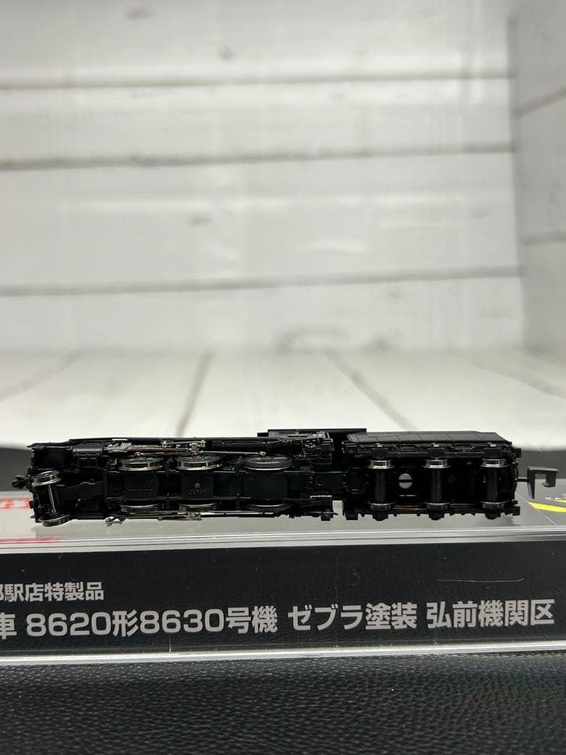 京都駅店特製品 蒸気機関車 ゼブラ塗装 弘前機関区 8020形8030号機型
