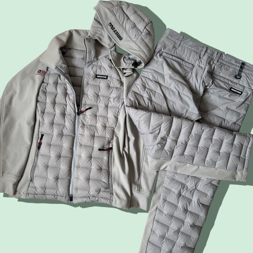 現行タグ　ブリーフィングゴルフ　ダウン　ジャケット　パンツ　ブルゾン　S〜M相当