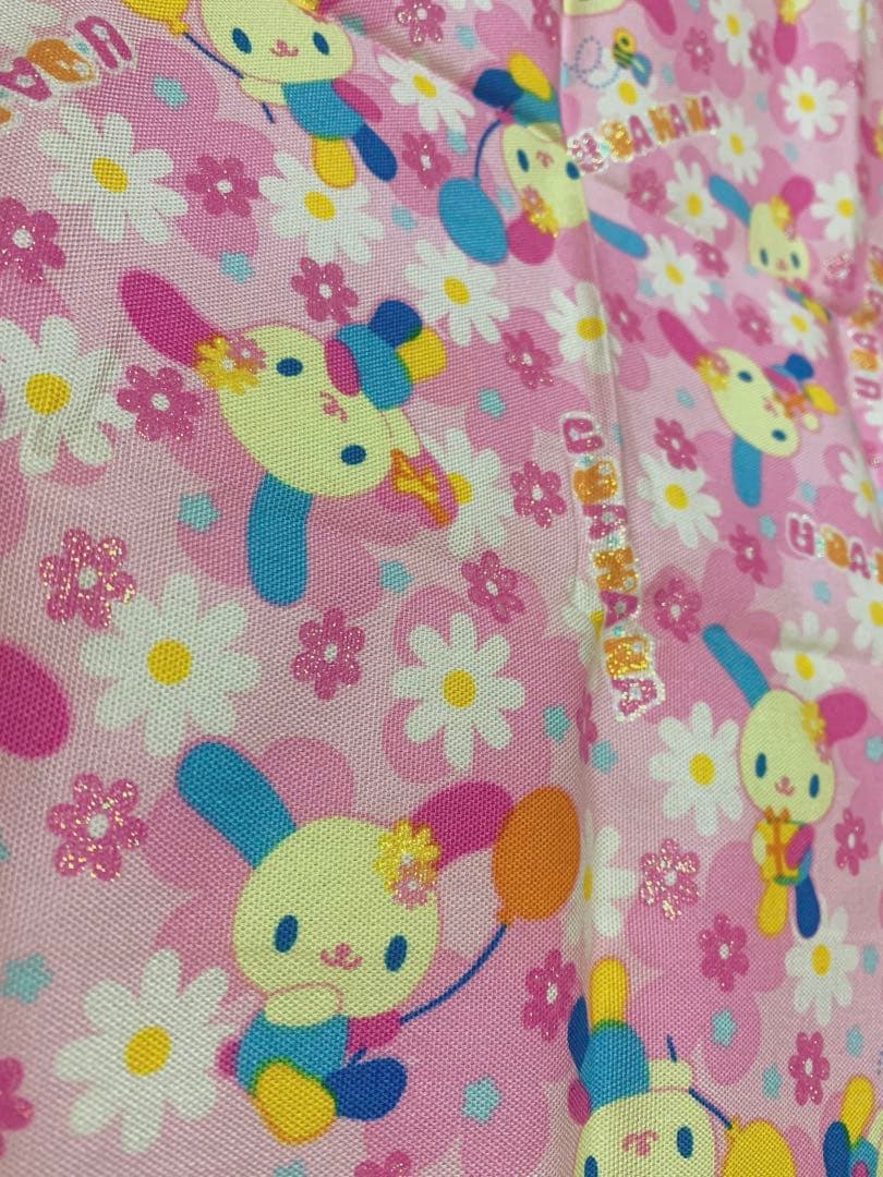 ウサハナ　平成レトロ　布　生地　42×82