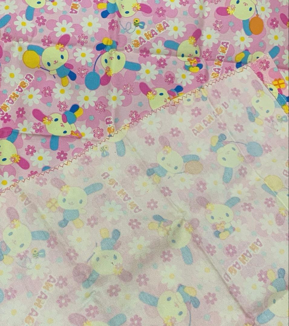 ウサハナ　平成レトロ　布　生地　42×82