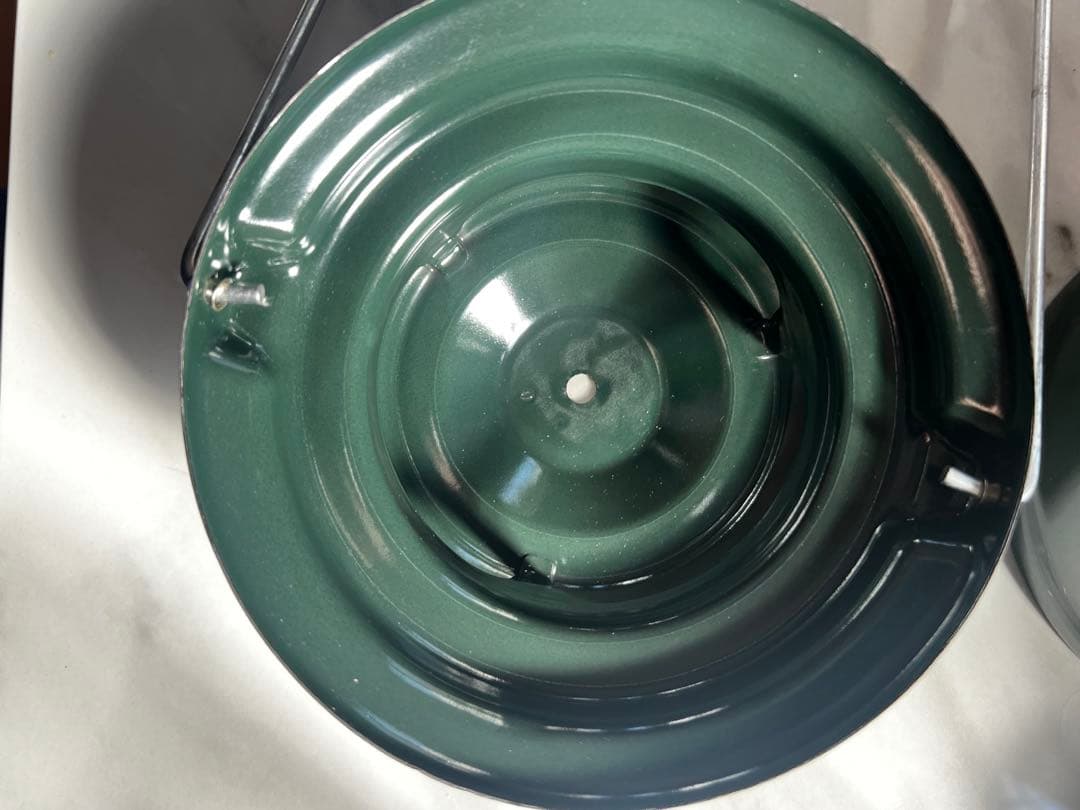 コールマン286Aランタン　一度だけ試点灯しました。