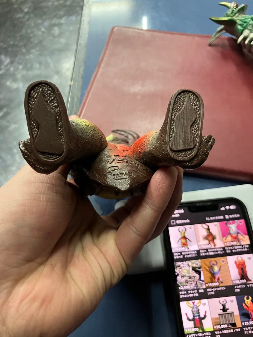 キングザウルスシリーズ　ノコギリン　ソフビ