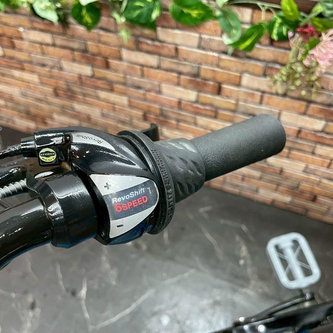 【68】子供用自転車 子供車 DRIDE ブルー 20インチ 変速付き