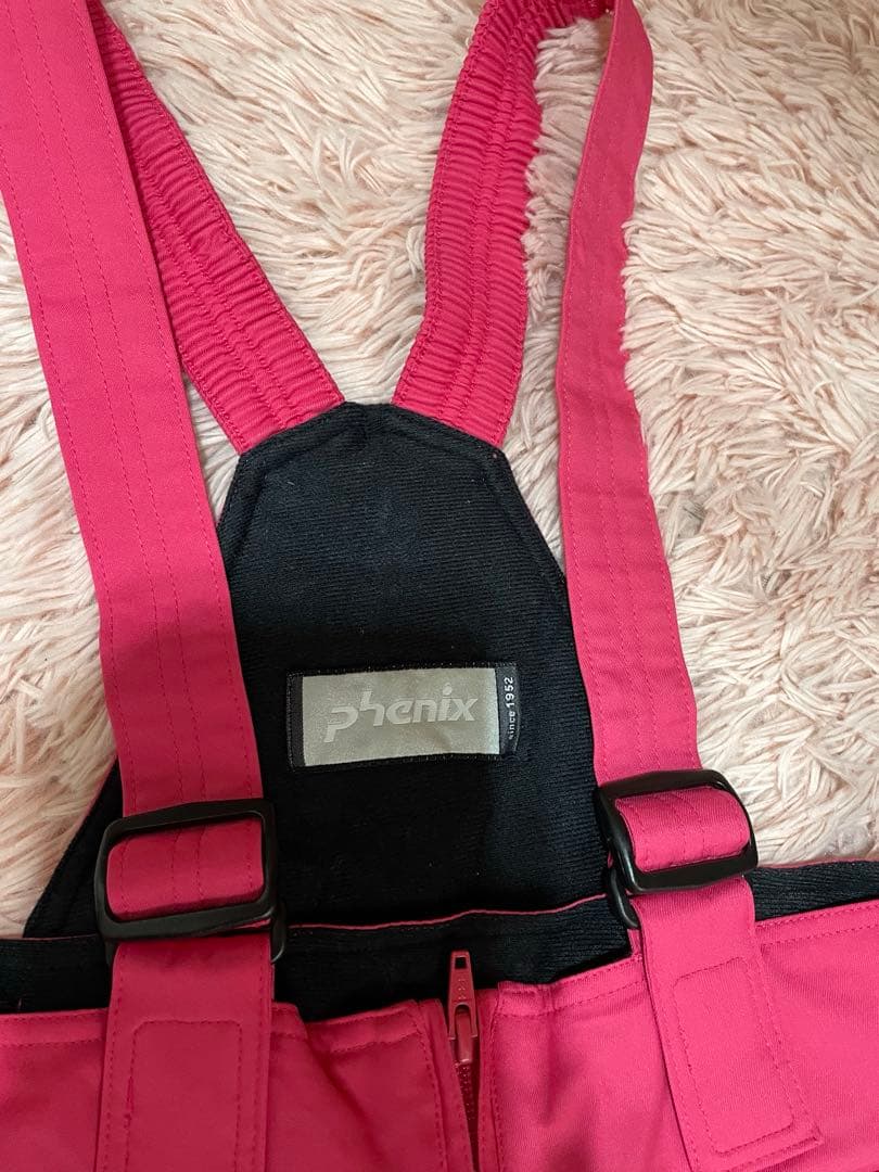 【phenix スキーウェアセット】140 サイズ調整可能　フード取り外せます