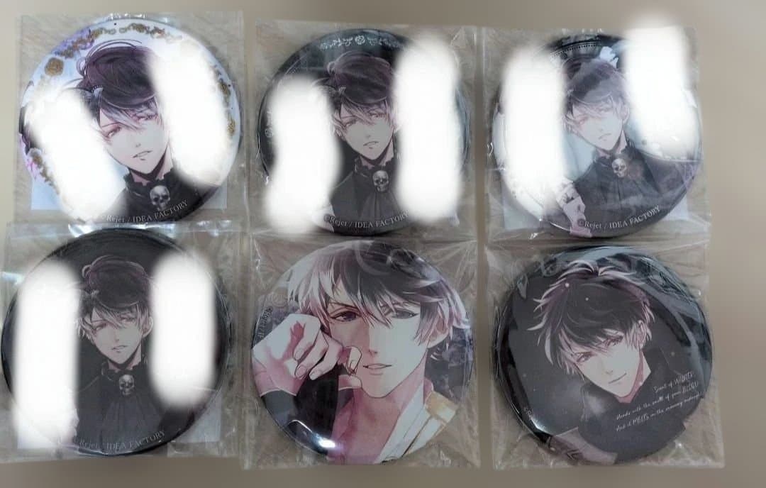 DIABOLIK LOVERS ディアラバ ルキ 缶バッジ SR入りセット②