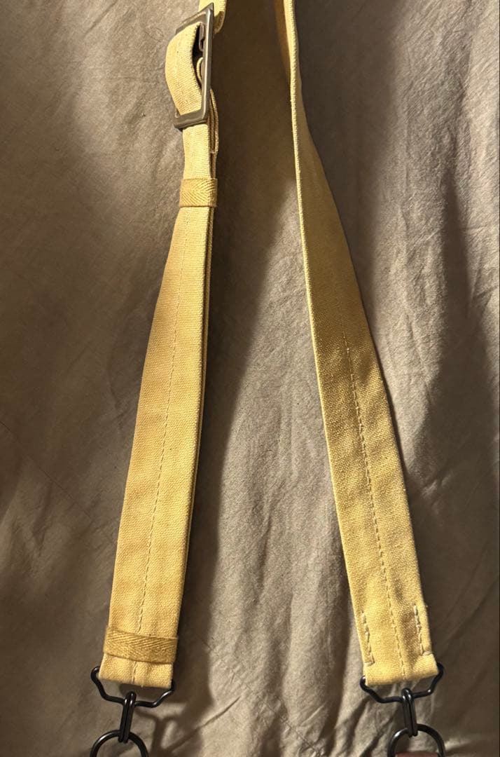 日本軍陸軍 十一年式軽機関銃 弾嚢(弾匣嚢)後期型 ＋紐セット でくの房