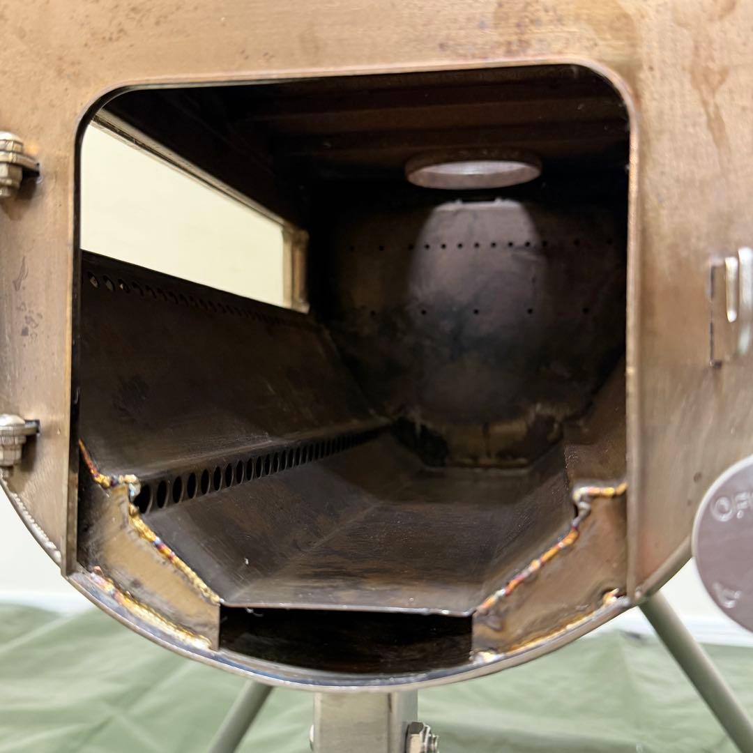 【使用3回】テンマクデザイン 薪ストーブ サイドビューM 外気導入