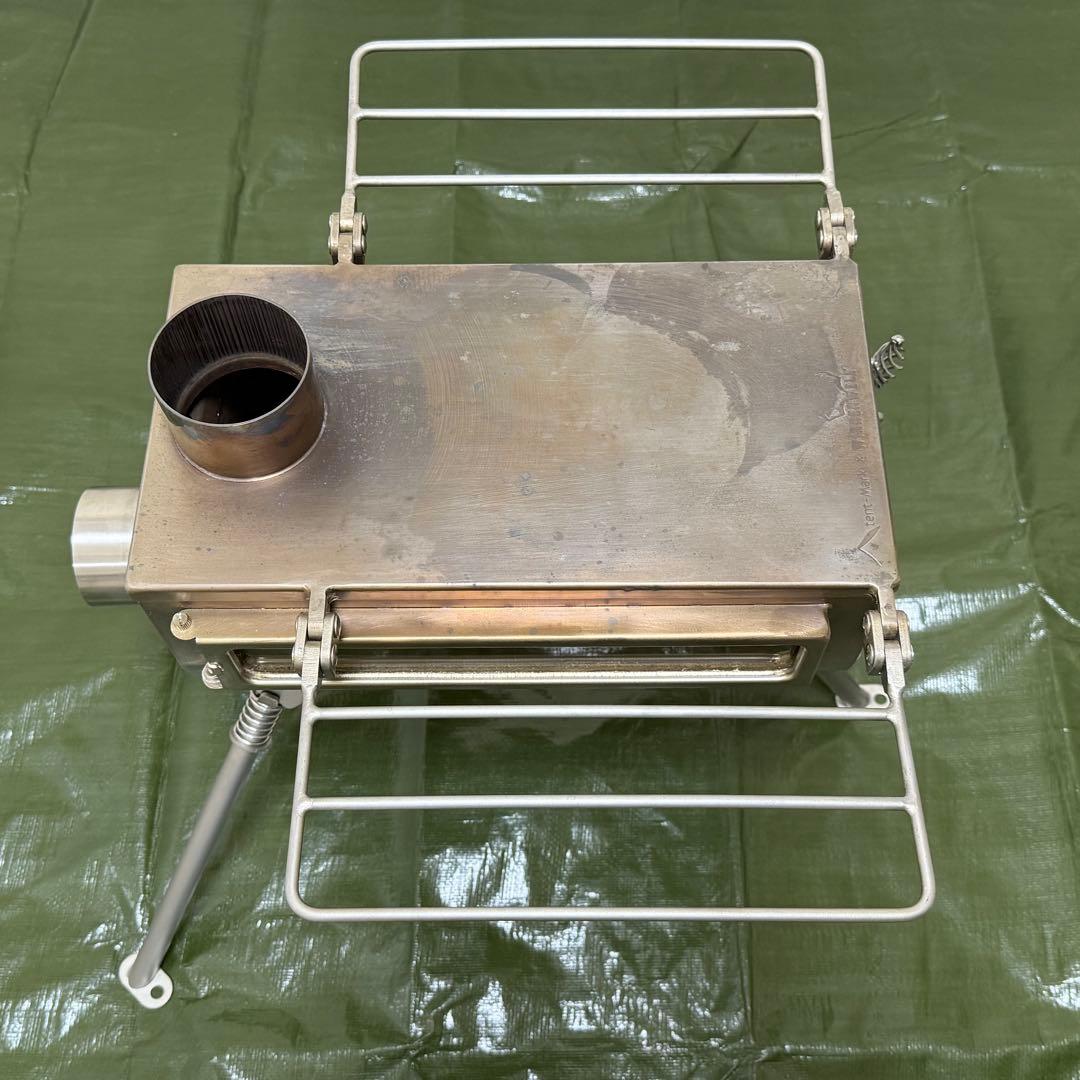 【使用3回】テンマクデザイン 薪ストーブ サイドビューM 外気導入