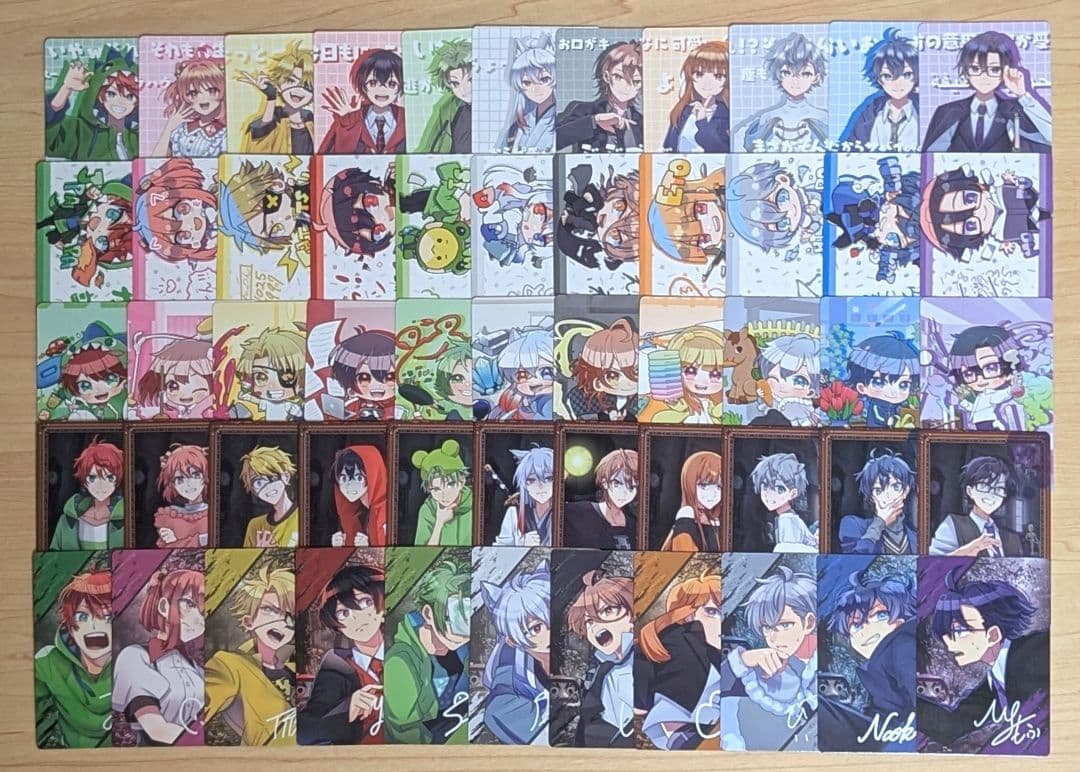 カラフルピーチ 展示会 トレカ からぴちミュージアム 55種フルコンプセット