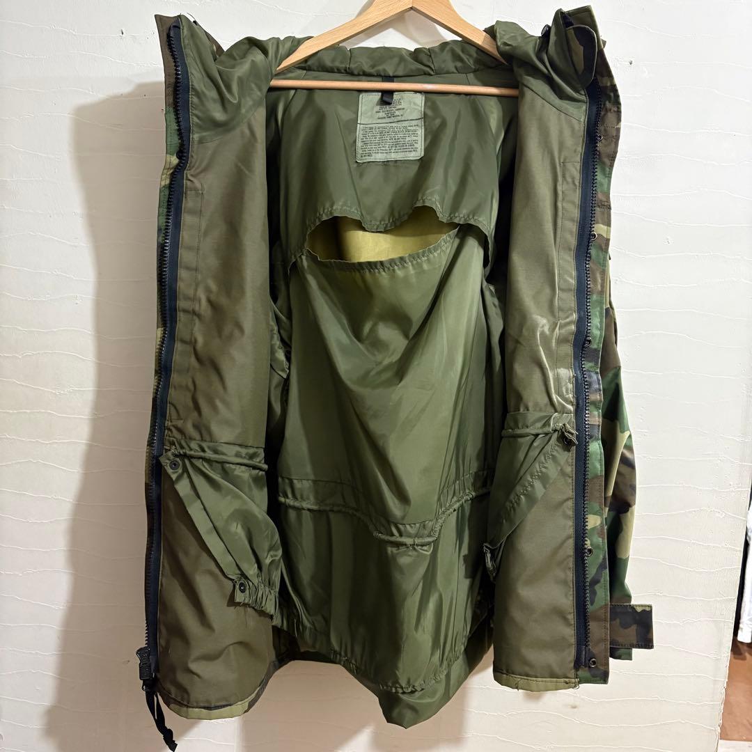 vintage92年USArmy緑カモゴアテックスパーカM/R