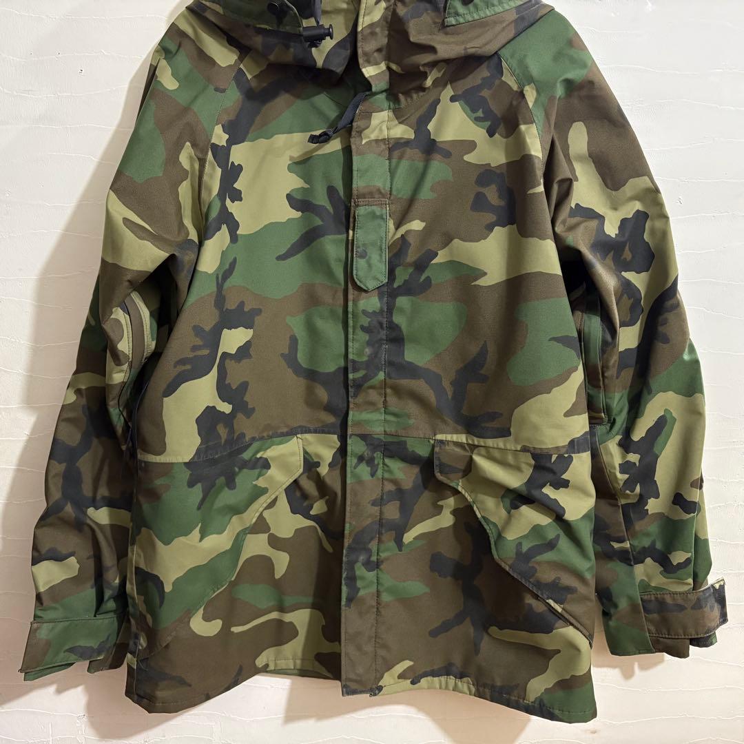 vintage92年USArmy緑カモゴアテックスパーカM/R
