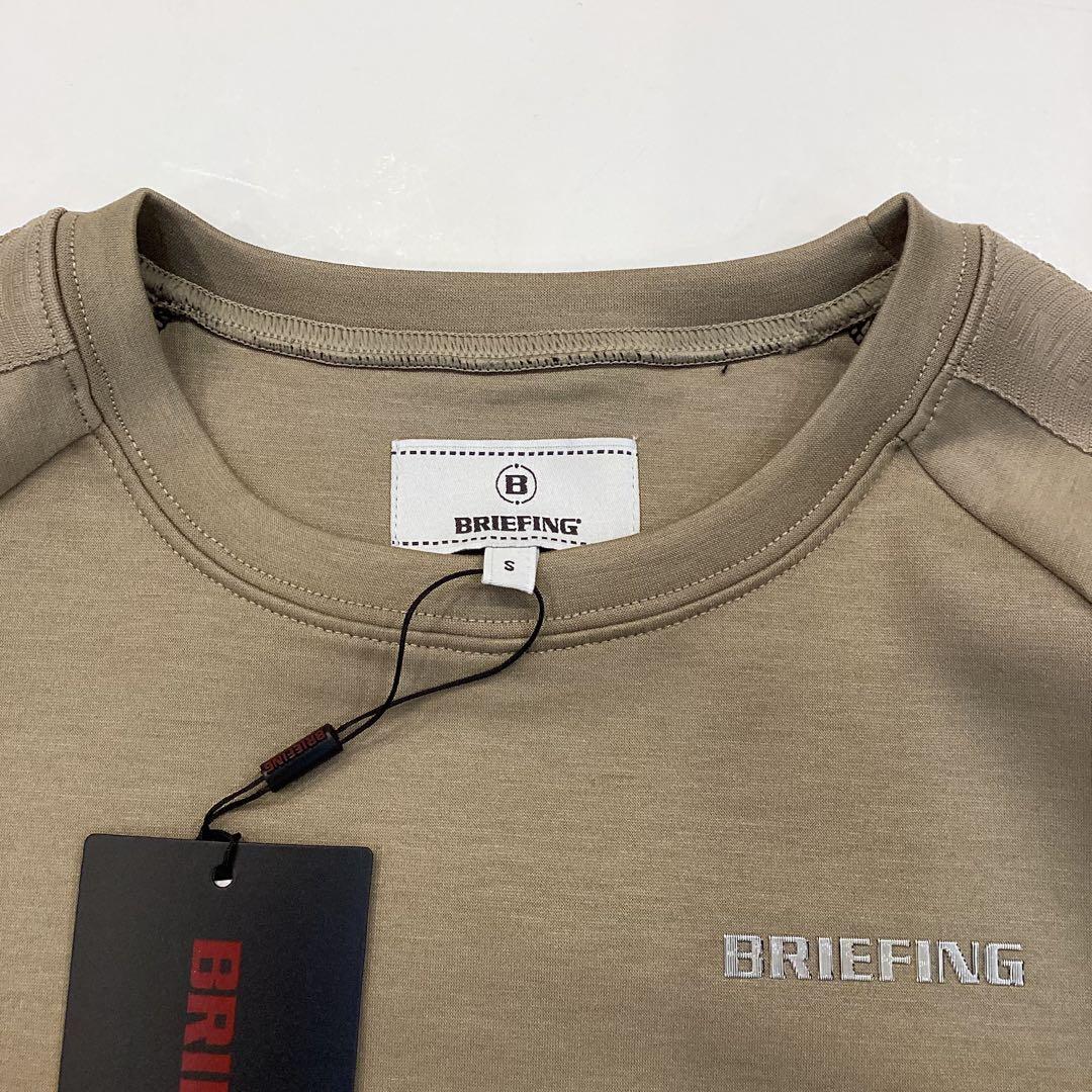 BRIEFING 新品　WS WARM LOGO LINE CREWNECK M