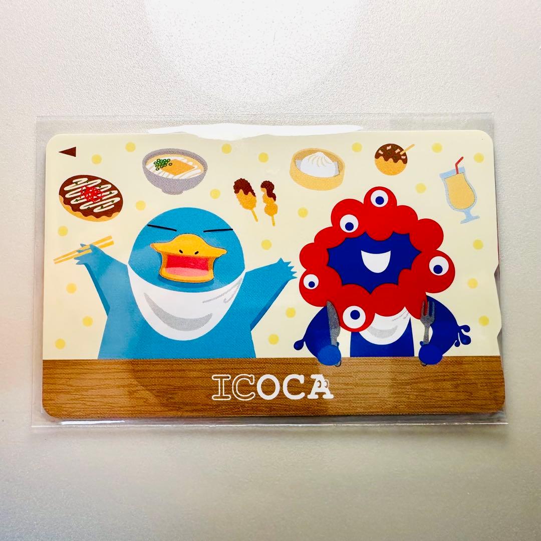 万博限定 ミャクミャク 記念ICOCA + 合皮パスケース セット ICOCA