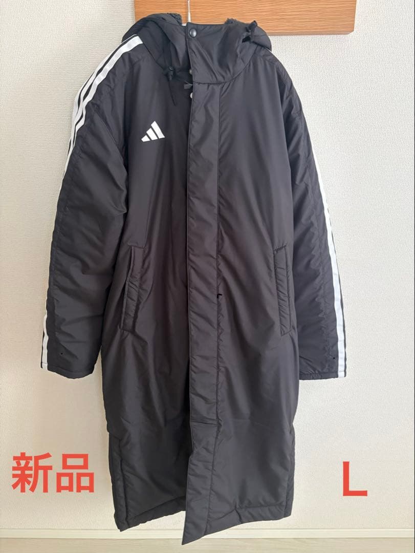新品未使用 タグ付き adidas ボア L ブラック 定価15400円