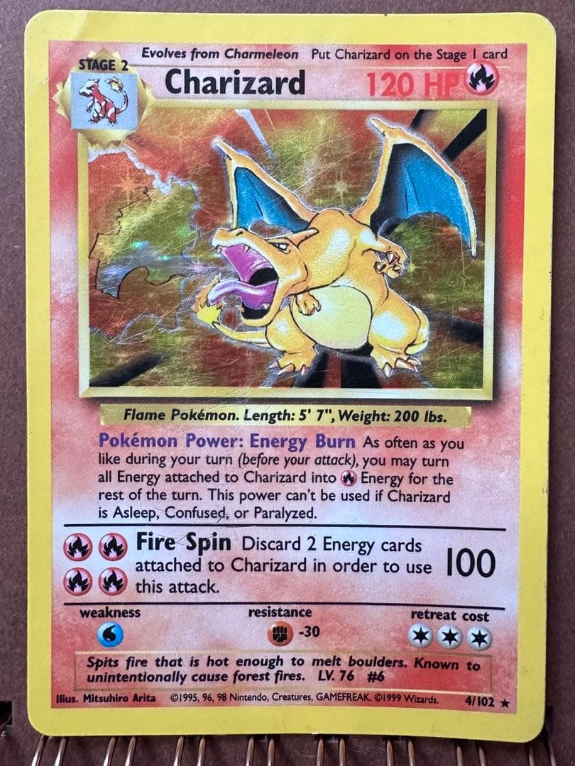 ポケモンカード Charizard 120 HP