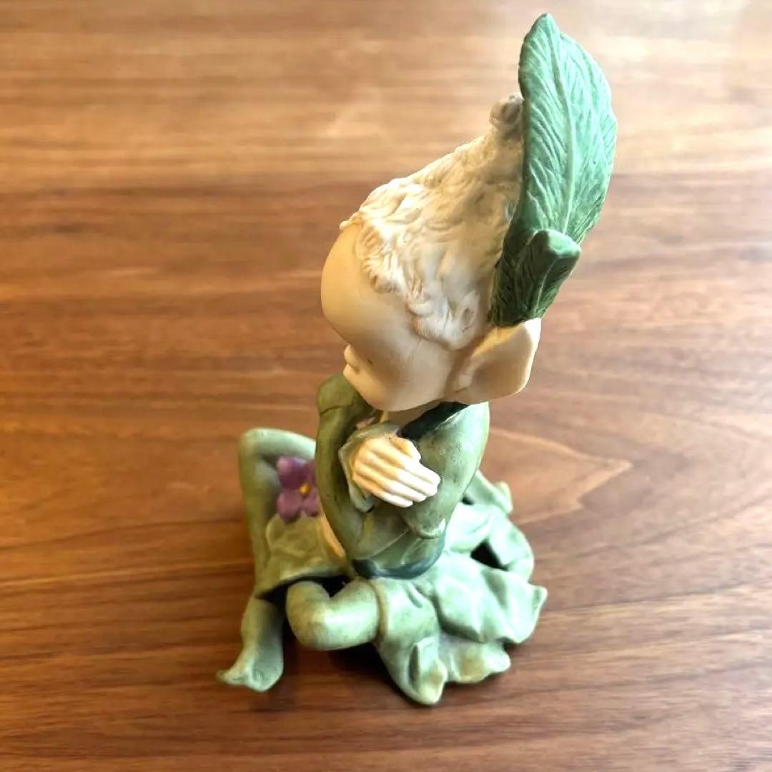 【最終値下げ】【希少】　与勇輝　妖精　陶器　人形　ニングル　チュチュ