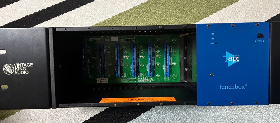 【美品】API 500-6B 6スロット・ランチボックス