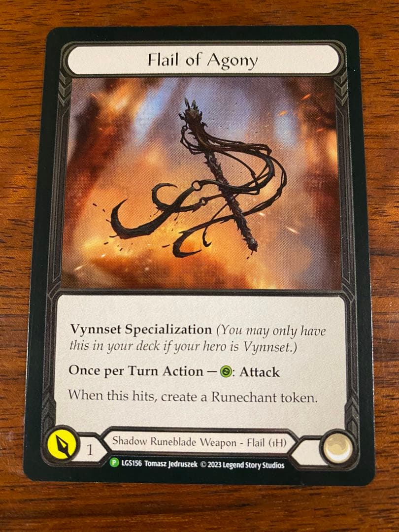 マジック：ザ・ギャザリング Vynnset Flail of Agony cold foil CF