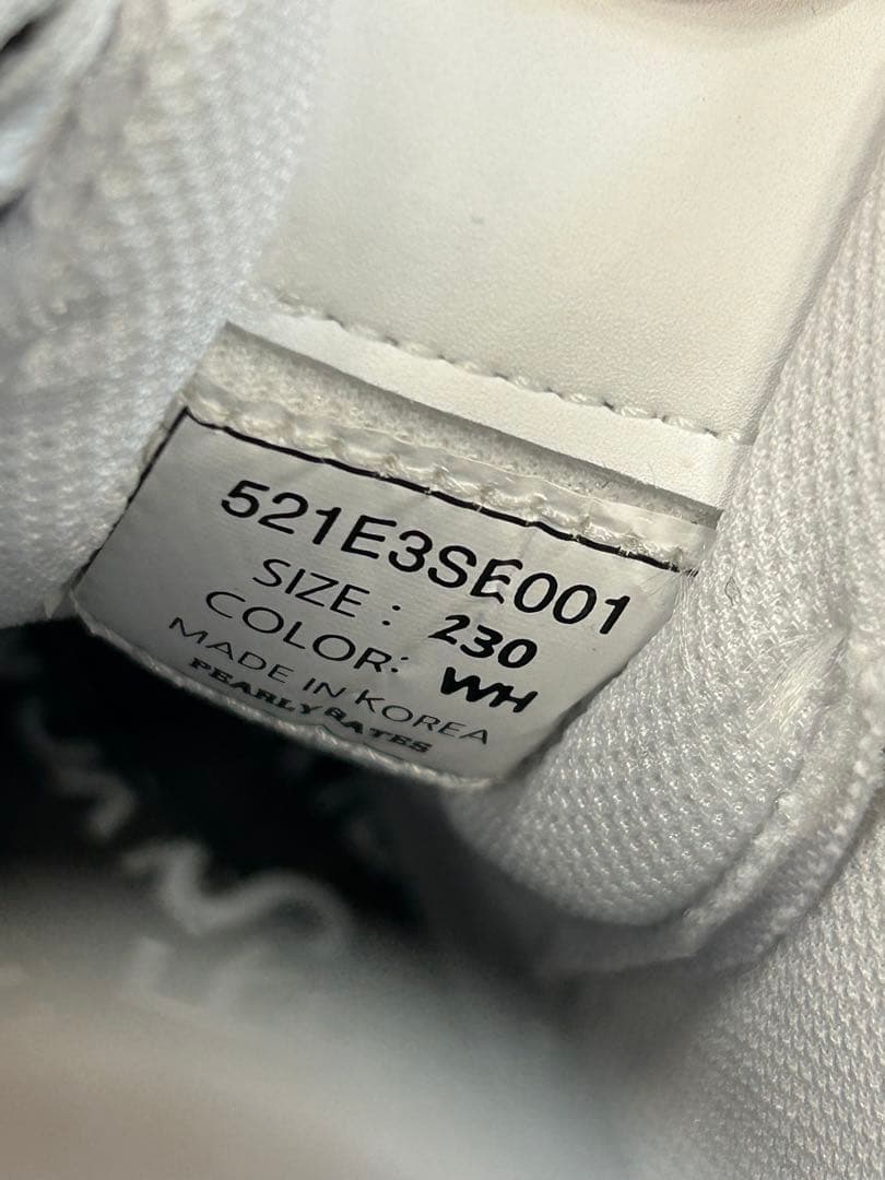 韓国パーリーゲイツ　シューズ 23サイズ