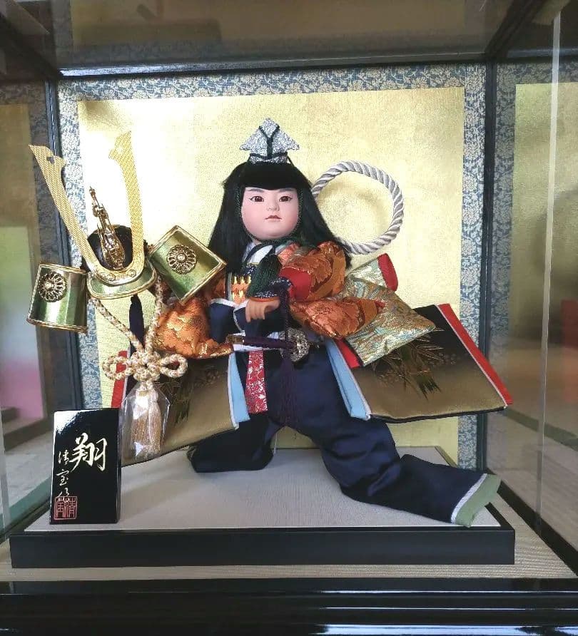 日本人形 ガラスケース入