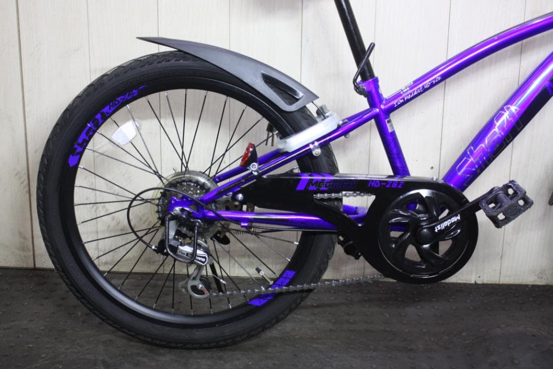 玉越工業 メダリストMEDALIST 22型 シマノ6速 本格子供用MTB