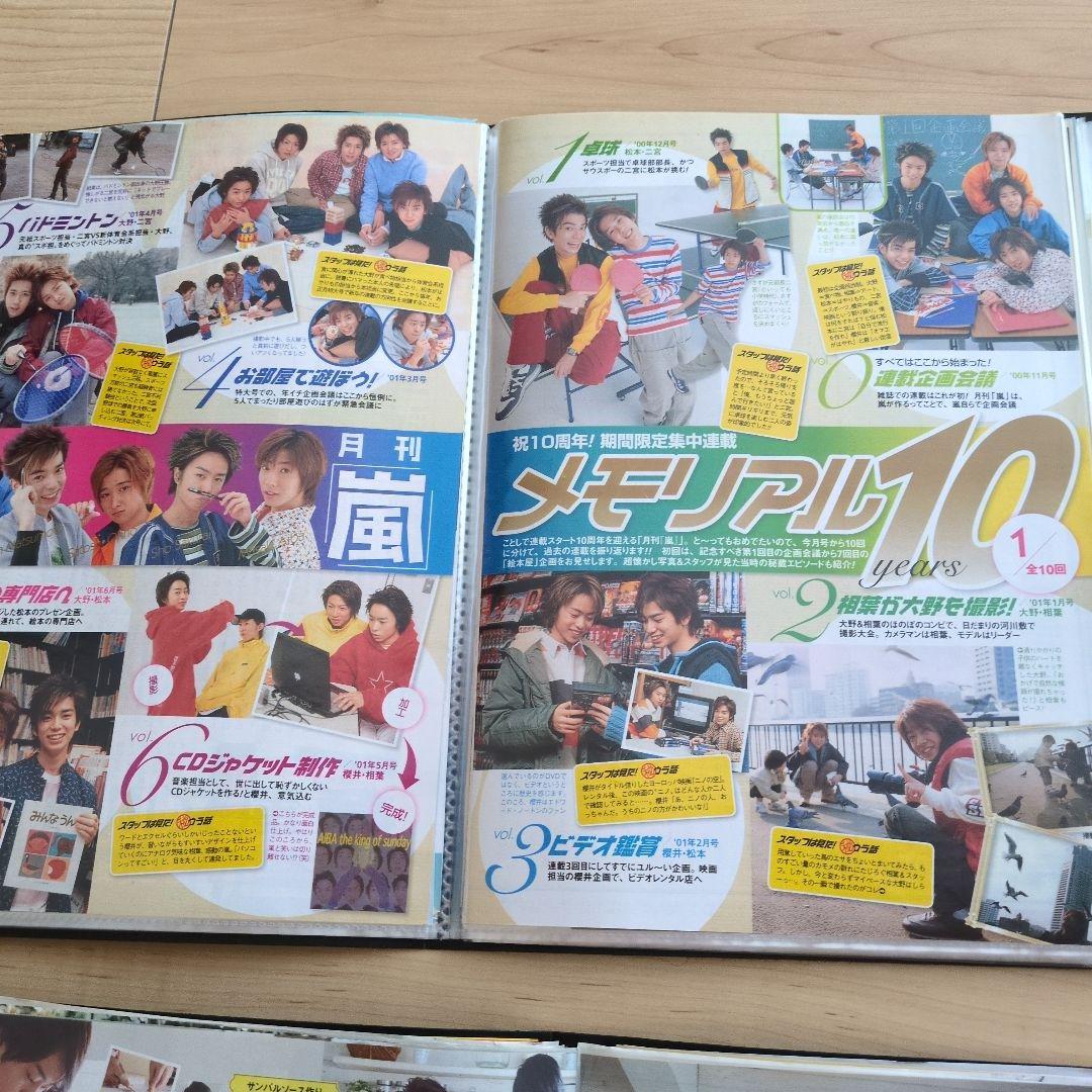 月刊嵐　切り抜き　初期000企画会議あり　76回