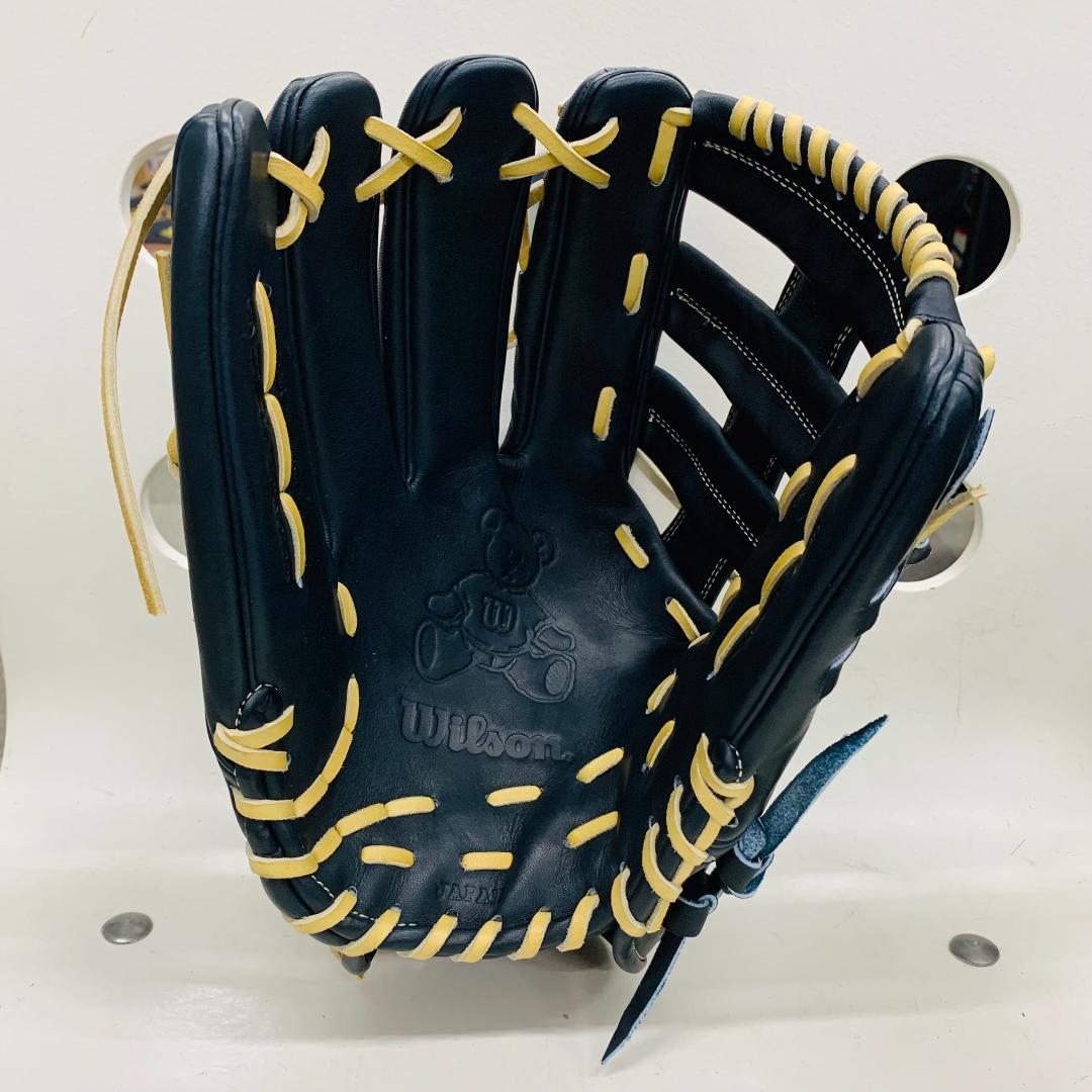 値下げ　ウィルソン　デュアル　WBW103667　硬式用　外野手用　D8型