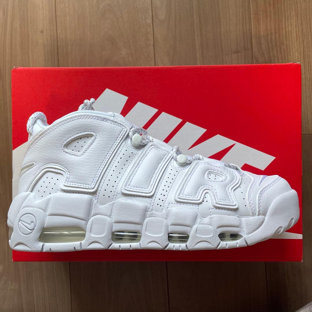 Nike Air More Uptempo Triple White 96 新品