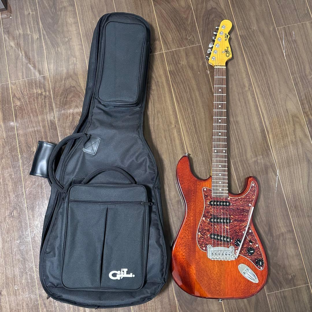 G&L S-500 tribute series チェリーレッド ストラトタイプ