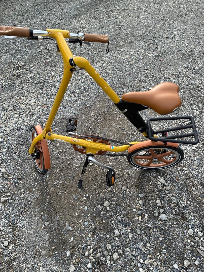 送料込　ストライダ　自転車　イエロー　美品　strida5