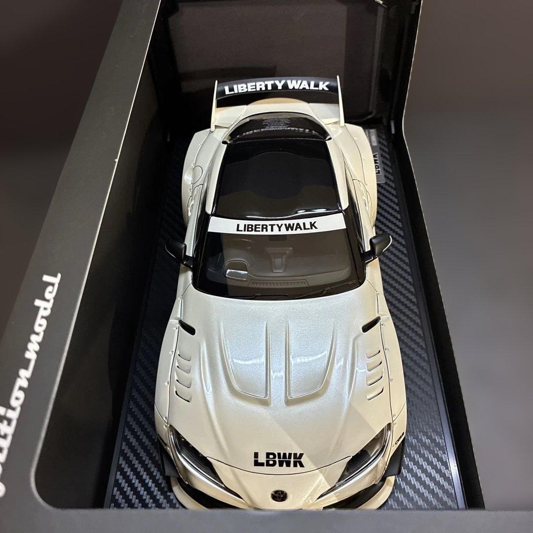 028 GRスープラ LBWK リバティウォーク仕様 1/18スケール ミニカー