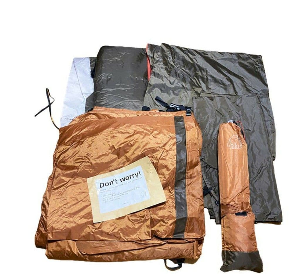 設営3回のみの美品 ノルディスク レイサ4 カシューブラウン