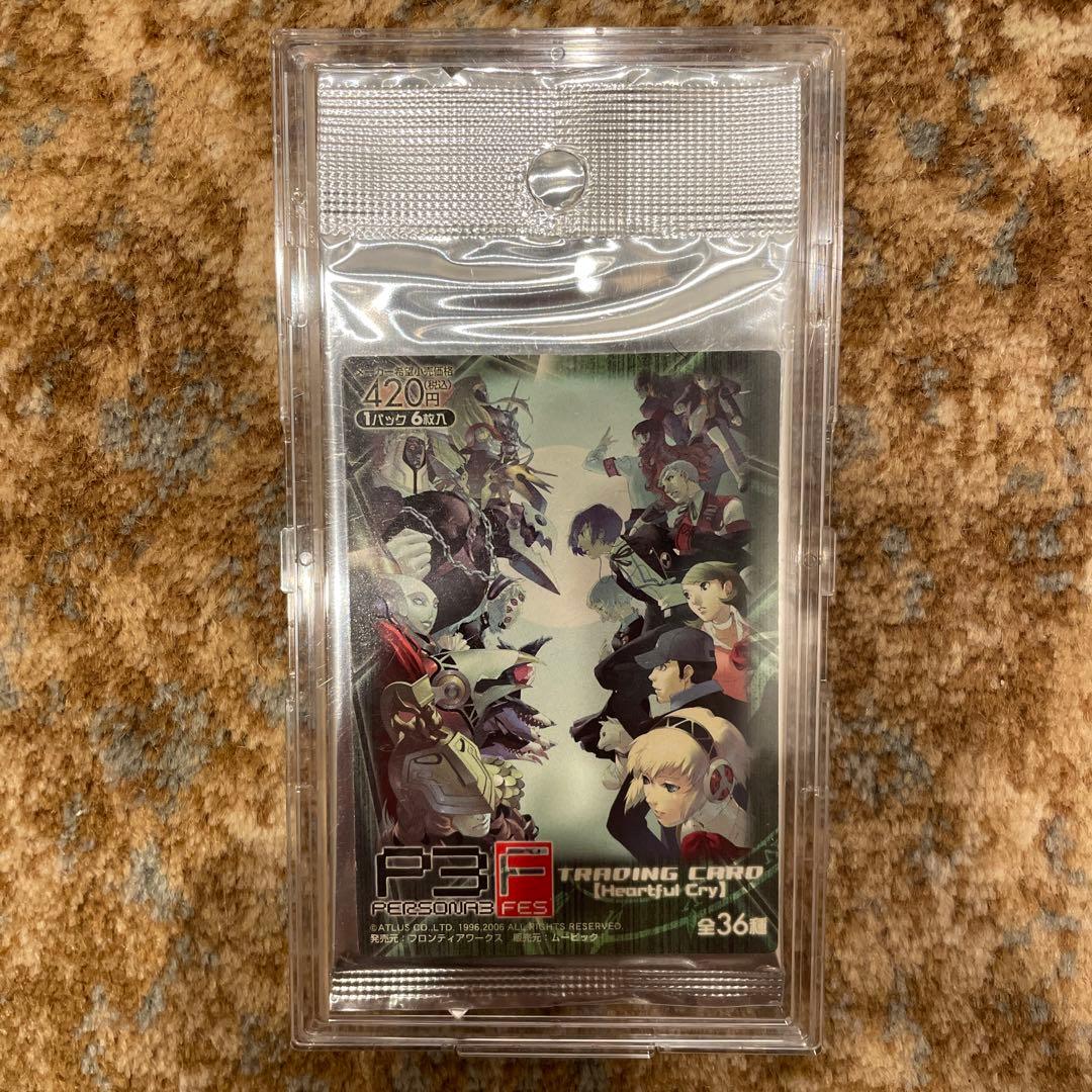 新品　未開封　カード　パック　ペルソナ3 フェス　Heartful Cry
