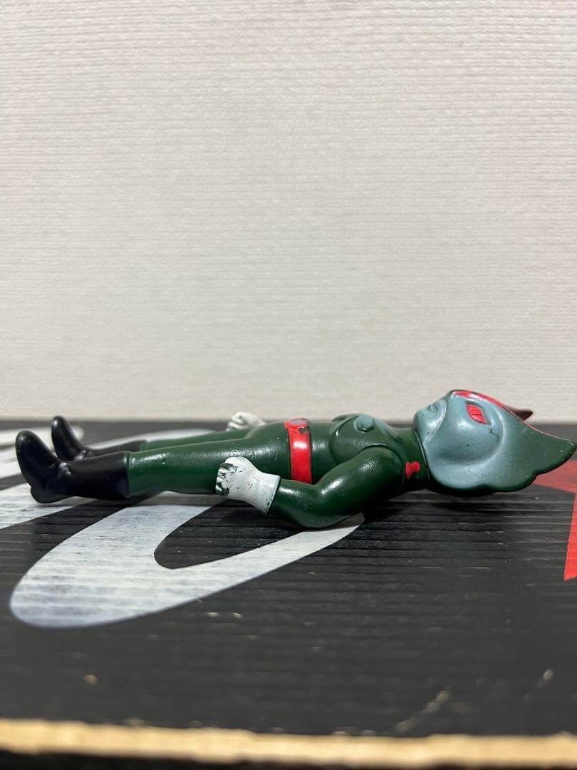 ※美品 超人バロム1パチソフビ 無版権 ソフビ当時物 昭和レトロ フィギュア