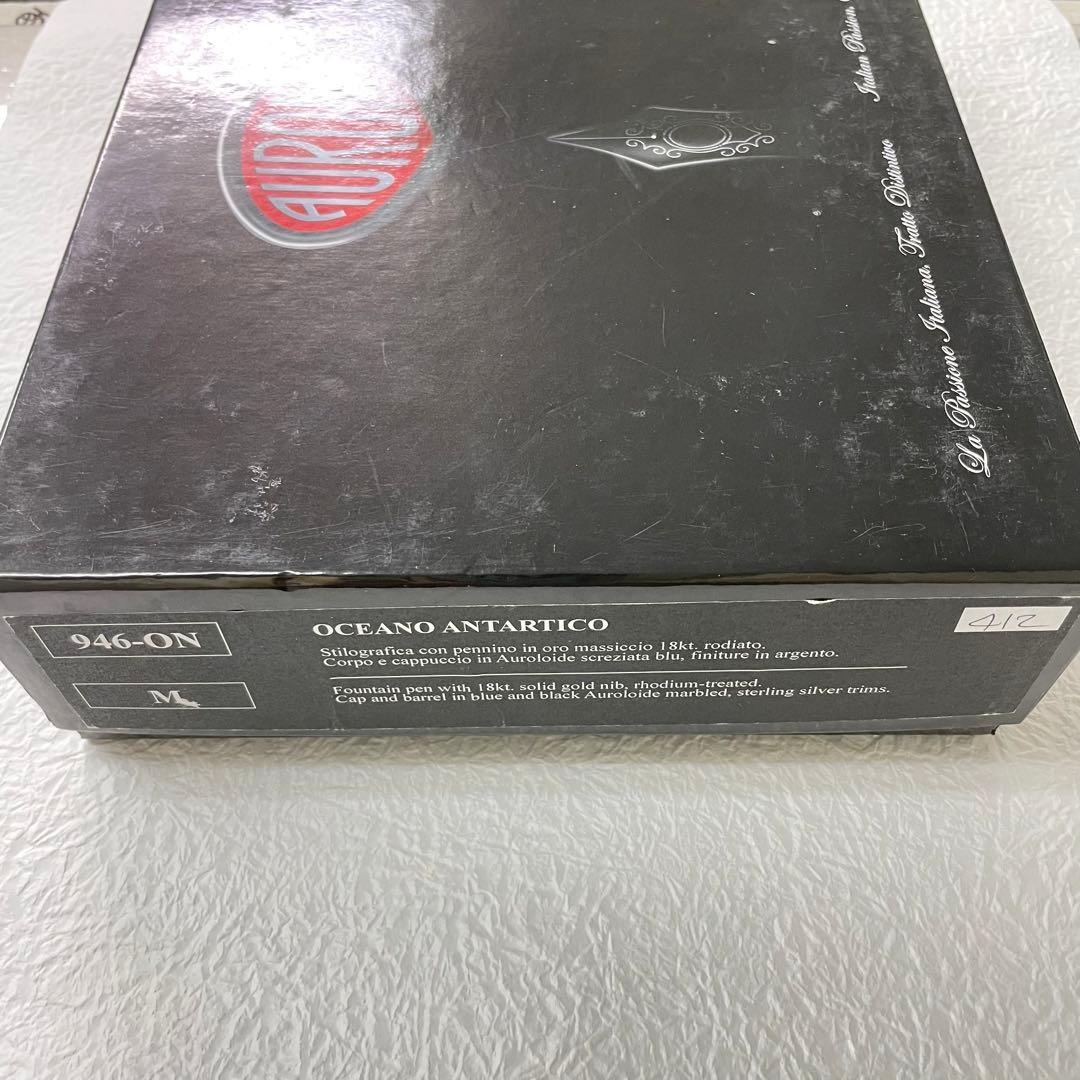 アウロラ AURORA 万年筆 オチェアーノ アンタルティコ F インク欠品