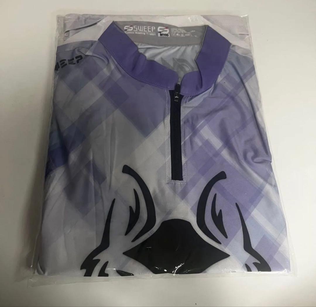 モーティブ ジャッカルデザイン　ボウリングウェア　パーブル　日本サイズL相当