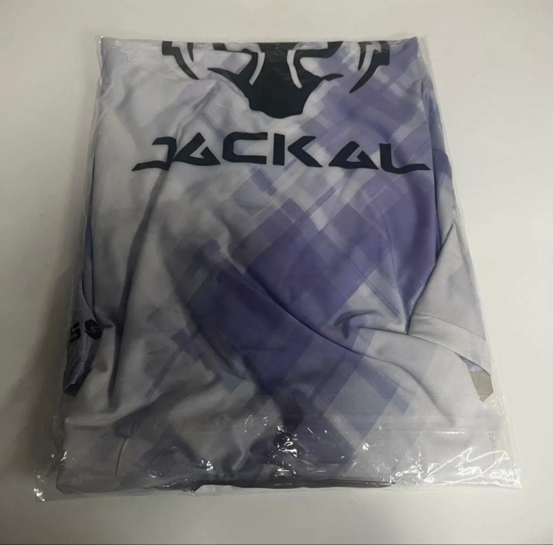 モーティブ ジャッカルデザイン　ボウリングウェア　パーブル　日本サイズL相当