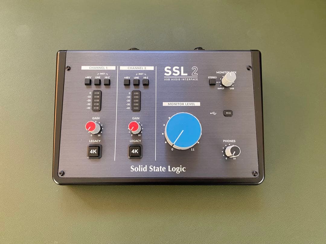 Solid State Logic SSL2 オーディオインターフェイス