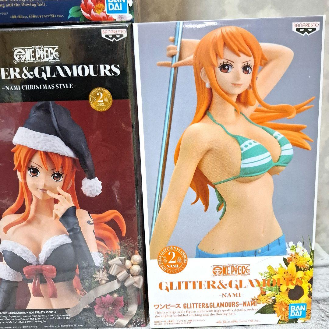ワンピース グリッターグラマラス ナミ フィギュア5点セット まとめ売り 未開封