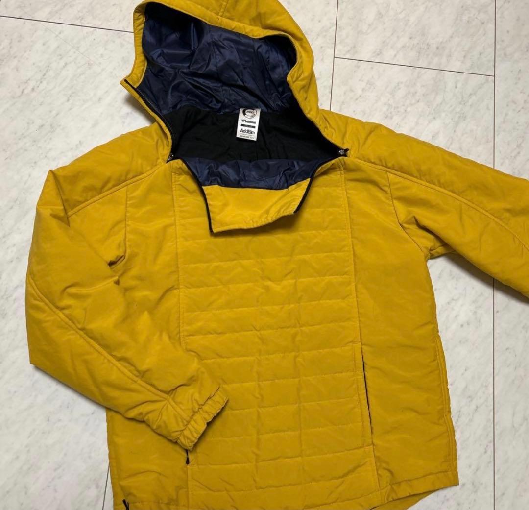 セットアップヒュンメルaddelmパデッドフーディプルオーバー中綿M