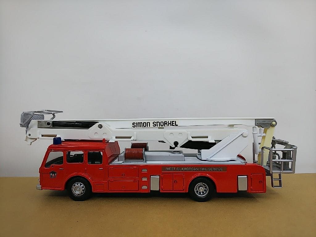 コーギー Fire Brigade 消防車 高所作業車 モデルミニカー