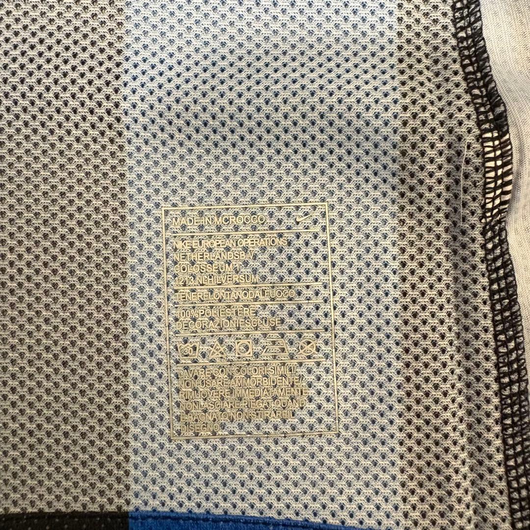 m*m様 インテルミラノ　09/10ホーム　No.4サネッティ　Lサイズ　三冠