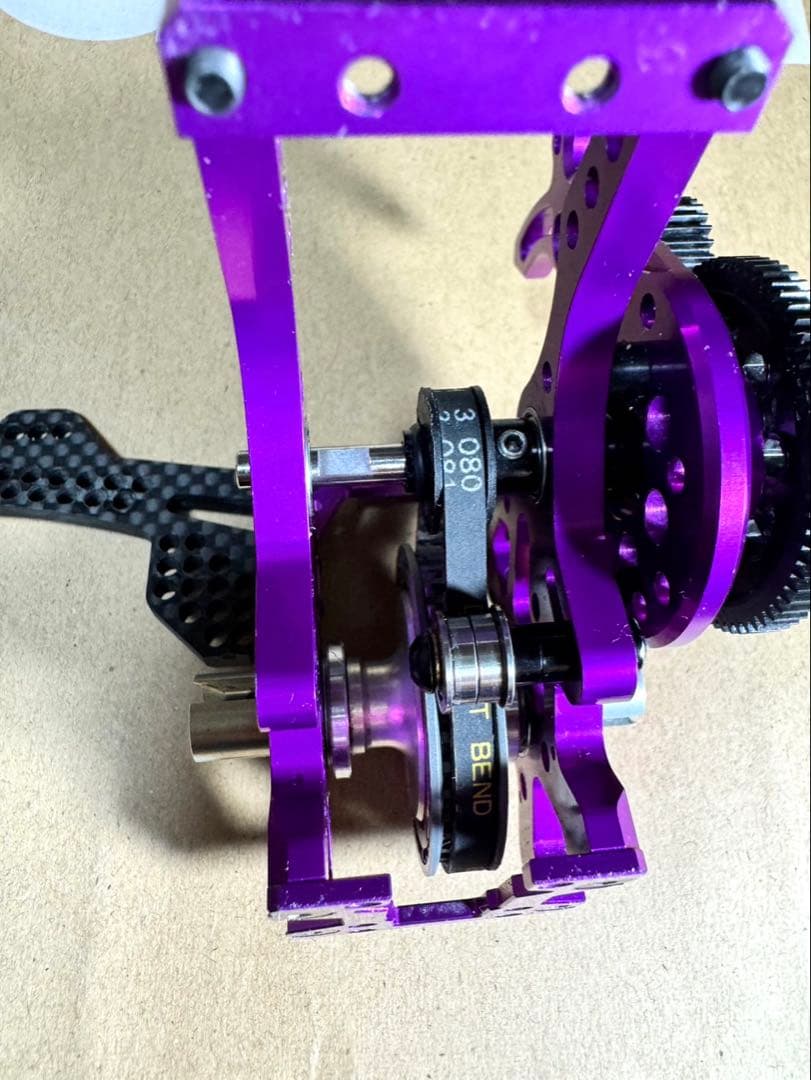 ポイフル専用 トップライン、ベルトコンバ （反トルク）パープル