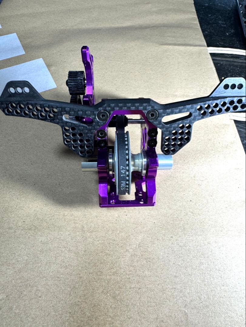 ポイフル専用 トップライン、ベルトコンバ （反トルク）パープル