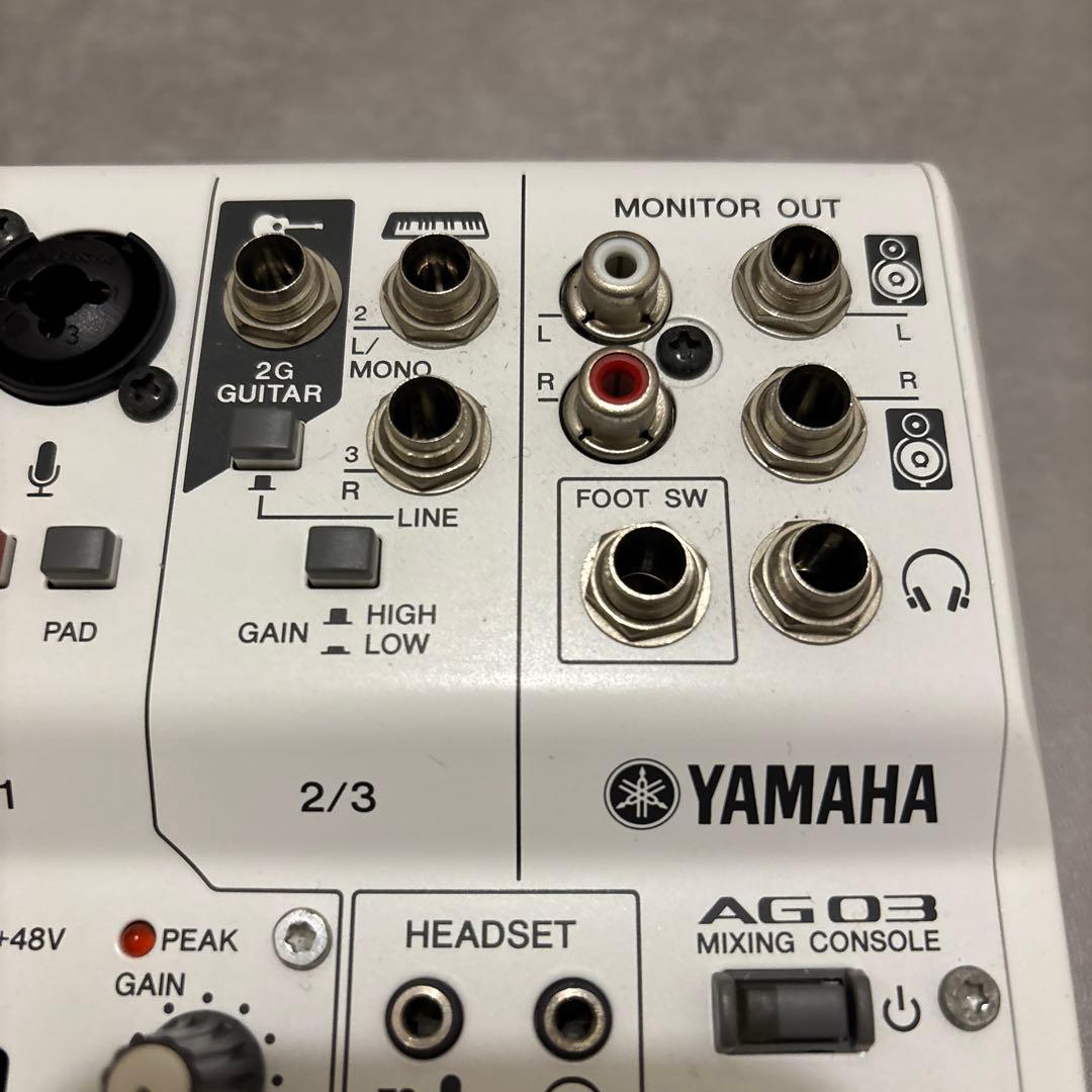 YAMAHA AG03 ミキサー オーディオインターフェース