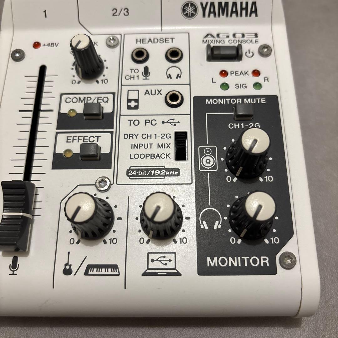 YAMAHA AG03 ミキサー オーディオインターフェース